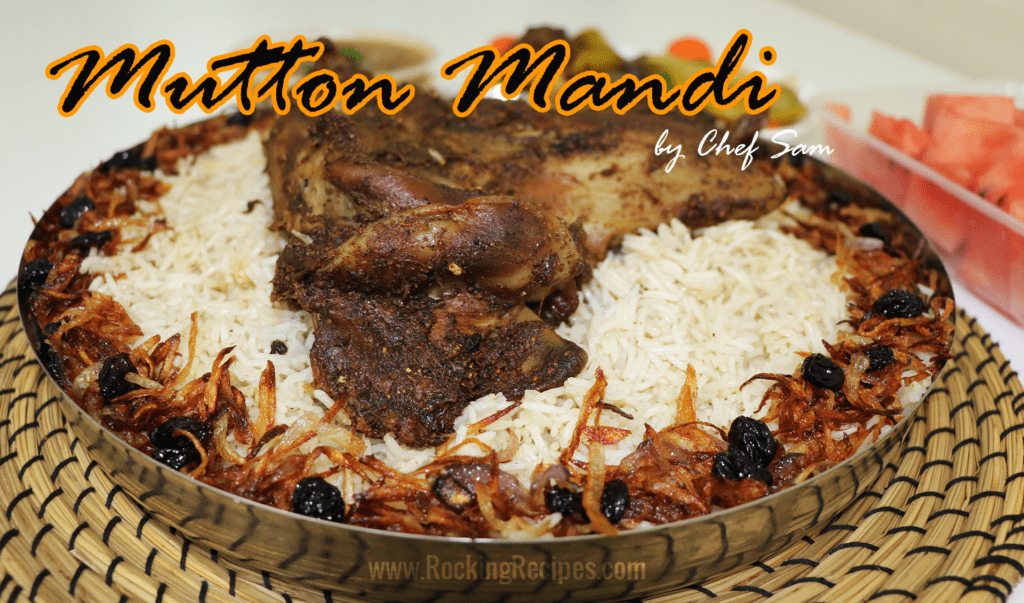 Arabic Mutton or Laham Mandi | RockingRecipes.com