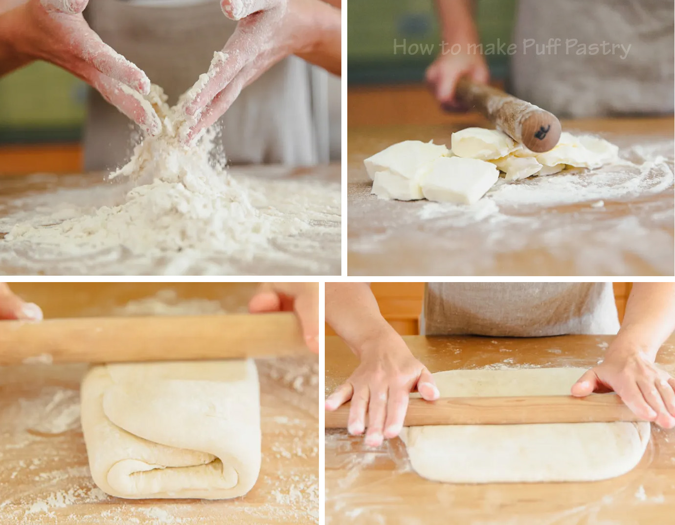 how to make puff pastry