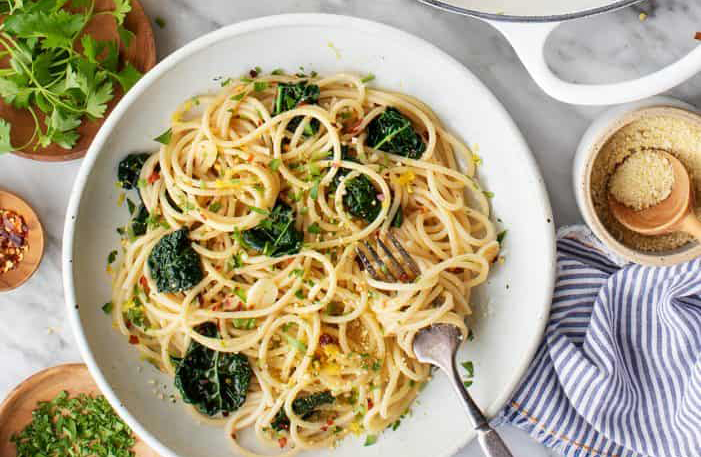 Spaghetti aglio-e-olio